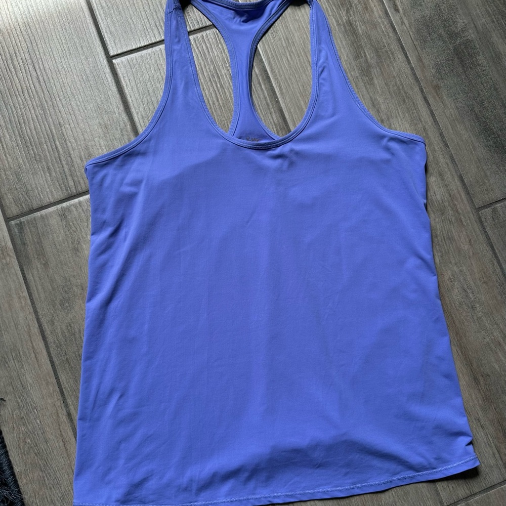 Lilly Pulitzer luxletic tank size L in purple EUC